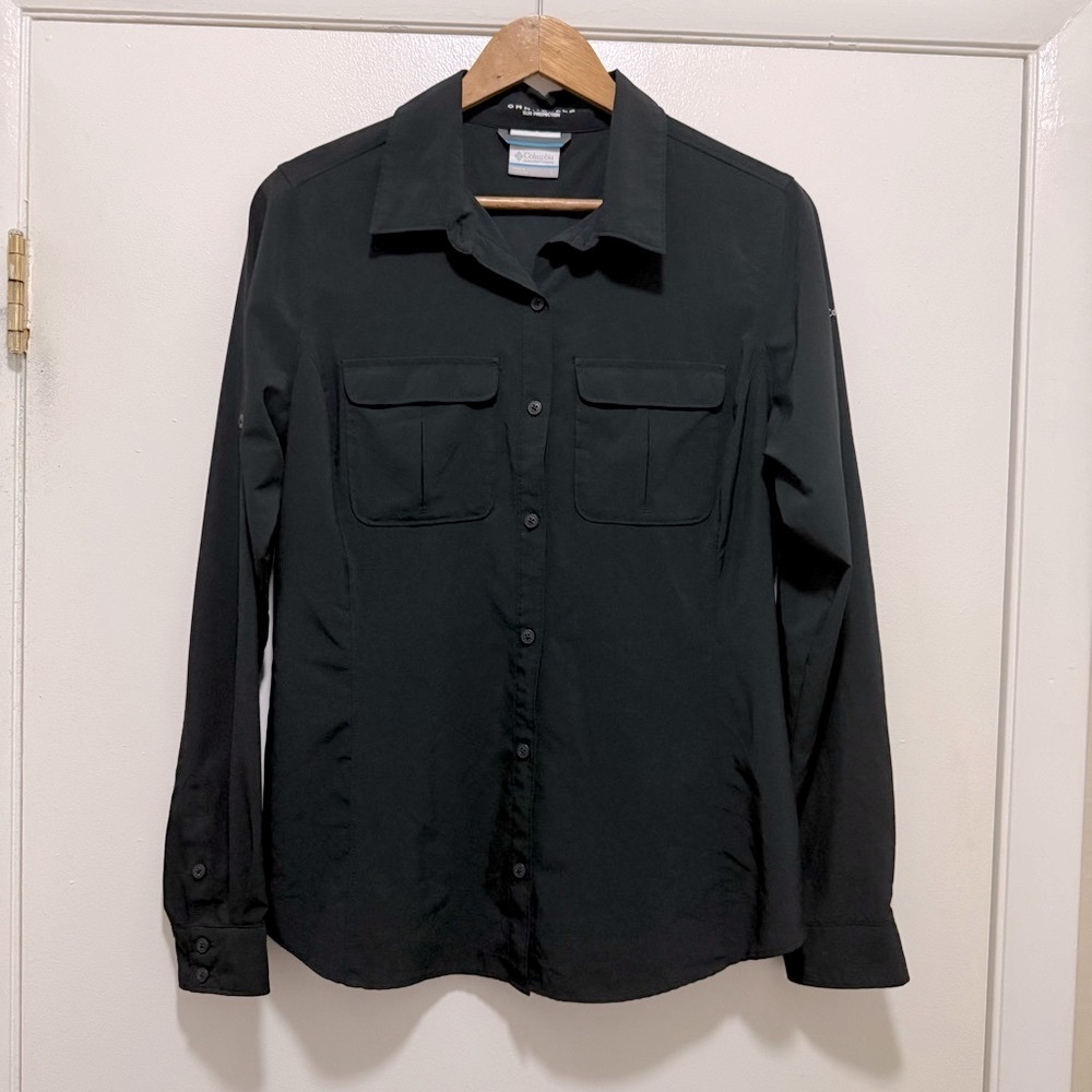 Columbia Black Omni-Shade Shirt